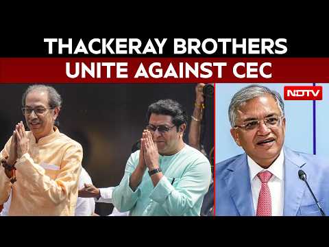 Thackeray Protest News | Thackeray Brothers Unite Against CEC: Showdown Over Gyanesh Kumar Escalates