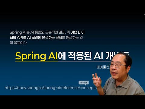 Spring AI에 적용된 AI개념들