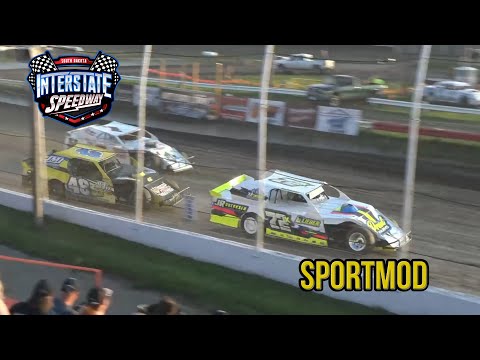 Sportmod | Interstate Speedway | 7-2-2023 - dirt track racing video image
