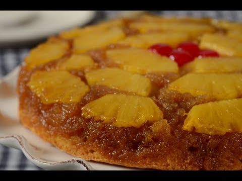 Pineapple Upside Down Cake Recipe Demonstration - Joyofbaking.com - UCFjd060Z3nTHv0UyO8M43mQ