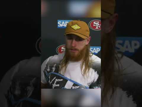 George Kittle was asked if he experienced any flashbacks from Super Bowl 54 in Miami