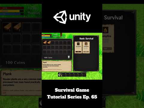 Survival Game Tutorial For Unity || Ep. 65 Teaser