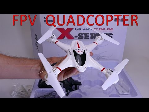 MJX X400W FPV quadcopter drone review - UCBcfnPcLvzR9TqW-jx5GuaA