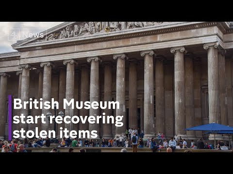 British Museum recovered some of the 2000 stolen artefacts says chair George Osborne