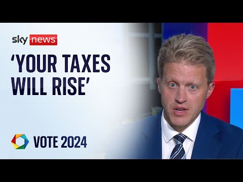 Exit poll: 'Your taxes will rise and our country will be less secure,' says Tory