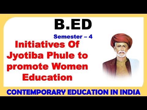 Biography of Jyotiba Phule | Women Education | Contemporary Education In India | B.Ed. Notes