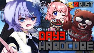 *❅ RUST┊4んだらやりなおしのハードコアRUST！？DAY3 w/黒炭酸/せしりあ〖 雪芽るみ┊すぺしゃりて 〗