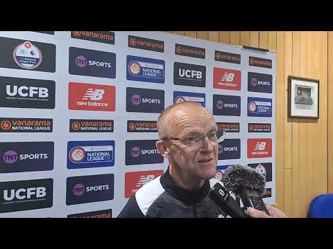 Terry Mitchell following pre-season draw with York City
