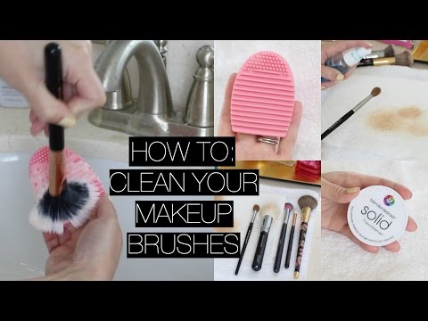 How I Clean My Makeup Brushes + Spot Cleaning - UC8v4vz_n2rys6Yxpj8LuOBA