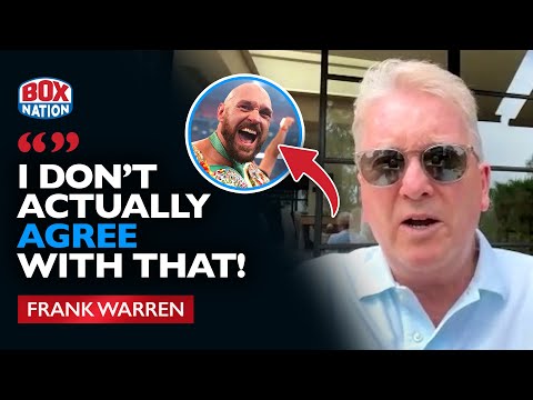 Frank Warren First Reaction To Tyson Fury Comeback Announcement