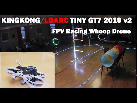 TINY GT7 2019 V2 2S Brushless FPV Racing Drone review - Indoor, Racetrack, FPV, Vtx & Camera test - UCLnkWbYHfdiwJEMBBIVFVtw