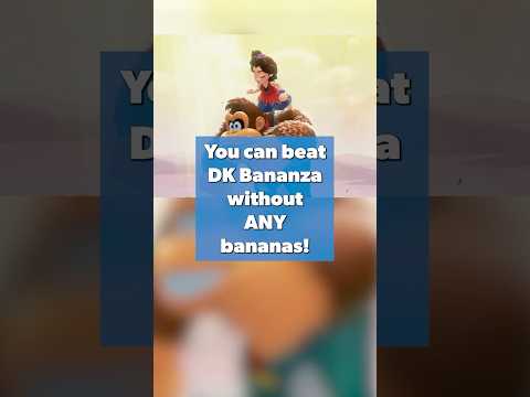 You can beat #DonkeyKongBananza without any bananas!