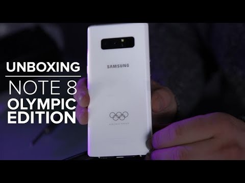 We unbox Samsung's sweet-looking Olympic Edition Galaxy Note 8 - UCOmcA3f_RrH6b9NmcNa4tdg