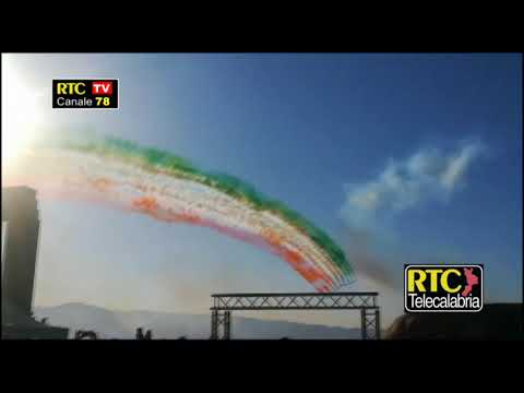Le Frecce Tricolori a Reggio Calabria -  RTC