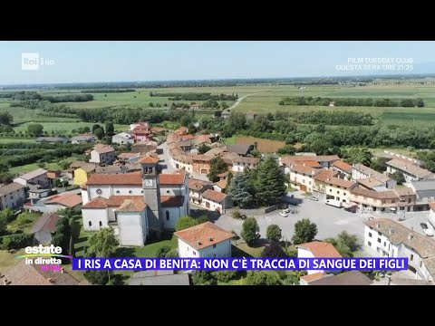 I RIS a casa di Benita: nessuna traccia di sangue dei figli - Estate in diretta 26/07/2023