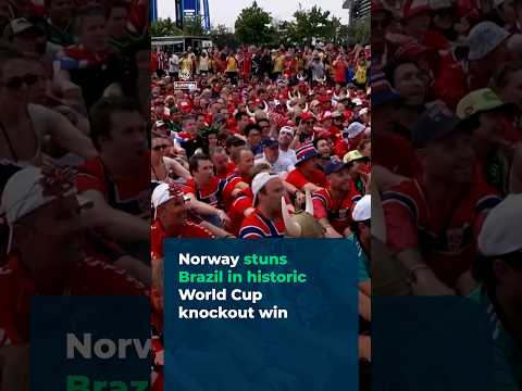 Haaland inspired Norway stun Brazil in historic World Cup knockout win