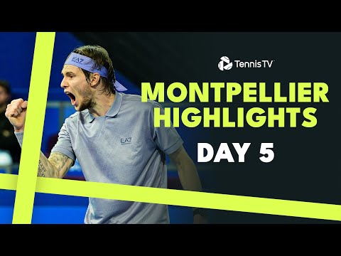 Bublik Battles Kovacevic; Rublev, Griekspoor & More Feature | Montpellier 2025 Day 5 Highlights