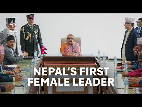 Nepal’s first female PM sworn in after deadly protests