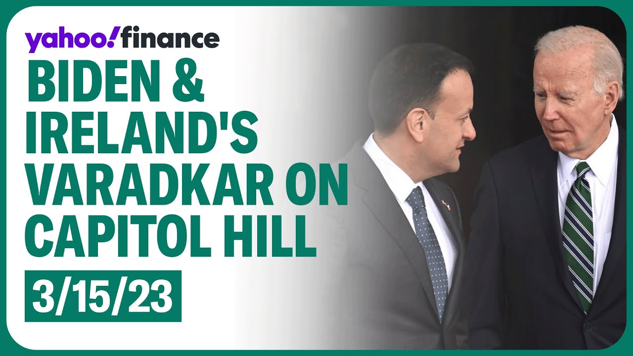 LIVE: President Biden and Taoiseach Leo Varadkar of Ireland attend event at Capitol Hill