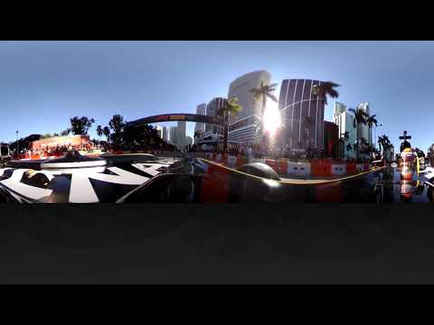 F1 Miami Festival: Renault Live Car Run! (360 video)