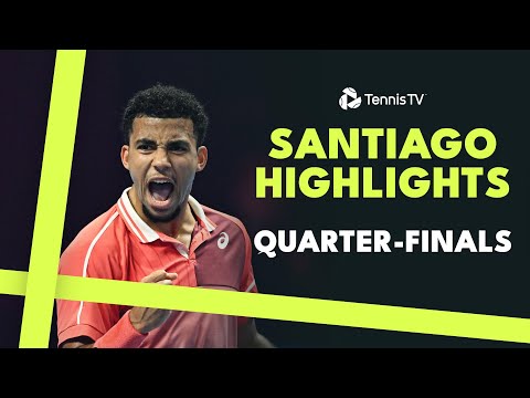 Jarry and Moutet battle it out; Fils & Baez also in action | Santiago 2024 Quarterfinal Highlights