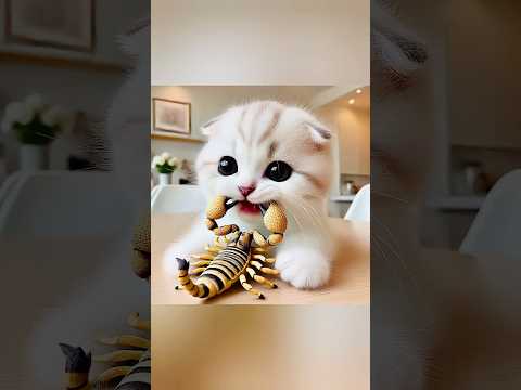 Cat's ๐ฑTransformation ๐คฃ #funny #airport #jellyjungle #shorts #cute #foryou #scorpions #viral