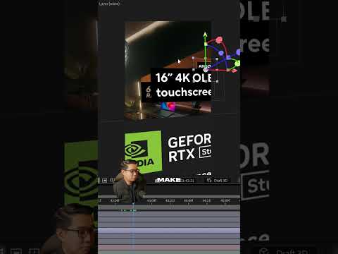 #ProArtProTip: How to Create the 3D Floating Graphics with #ProArt P16 Copilot+ PC? 🤯