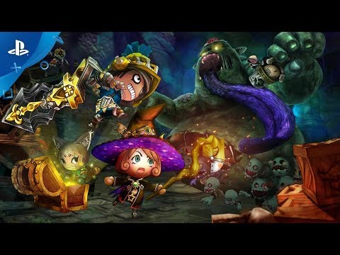 Happy Dungeons - Launch Trailer | PS4