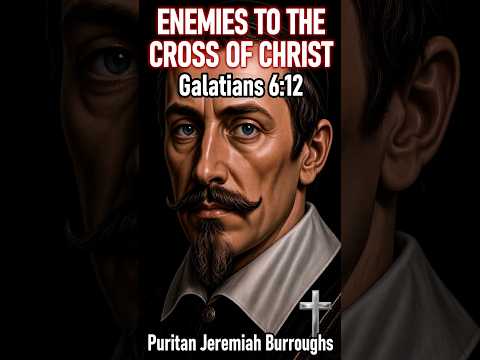 Enemies to the Cross of Christ - Puritan Jeremiah Burroughs #shorts  #christianshorts #JesusChrist
