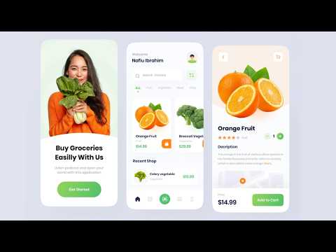 Flutter Grocery App UI || Grocery App Flutter Tutorial