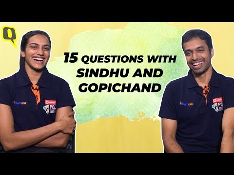 15 Questions With Pullela Gopichand & PV Sindhu