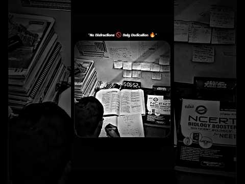 Don’t distracted ❤️‍🔥 Focus on Your Dream 🎯🔥/kushleshwar/#shorts #study #neet #mbbs #focus #viral
