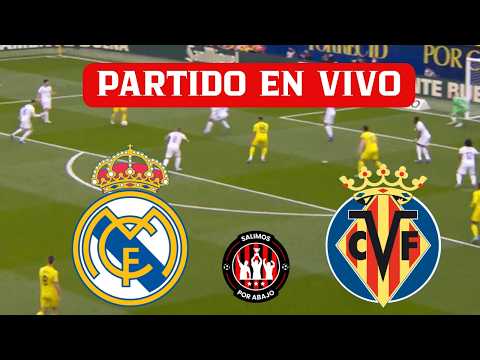 REAL MADRID VS VILLARREAL EN DIRECTO ⚽️ LIGA DE ESPAÑA 🔥 FECHA 8 [ FUTBOL HOY ]