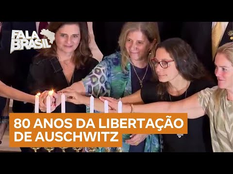 Cerimônia em São Paulo marca 80 anos da libertação de Auschwitz