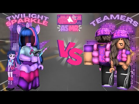 Twilight Sparkle DESTROYS Teamers /w keyboard asmr (Murder Mystery 2)