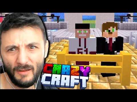 İLK MAHKEME ve CEZALAR 😥 CRAZYCRAFT Minecraft Bölüm 8