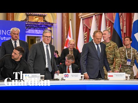 European leaders meet in Kyiv – watch live