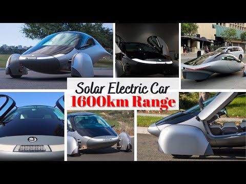 Aptera Solar Powered Electric Car, offer 1600km range | Solar Electric Car