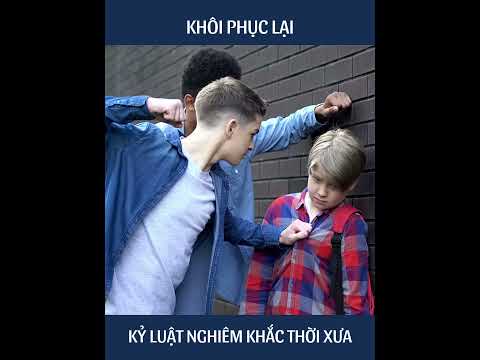 KHÔI PHỤC LẠI KỶ LUẬT NGHIÊM KHẮC THỜI XƯA