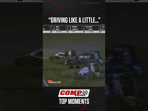 😳 Tensions Rise #CompTopMoments - dirt track racing video image