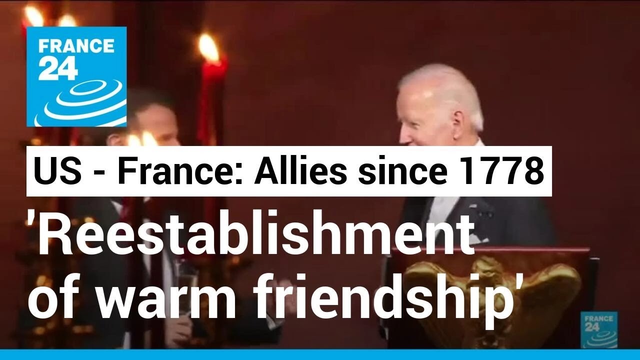 The historic friendship between the US and France ‘formally reinvigorated’ under Biden and Macron