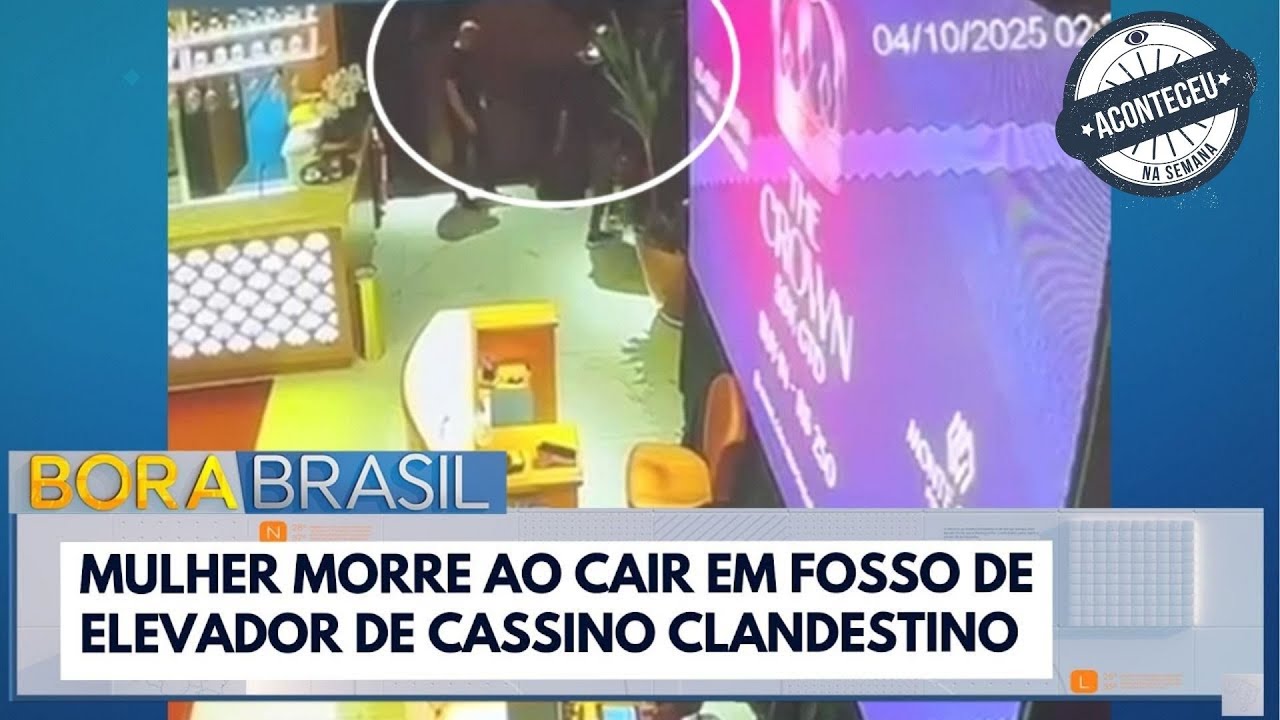 Mulher morre ao cair em fosso de elevador de cassino clandestino em SP | Aconteceu na Semana