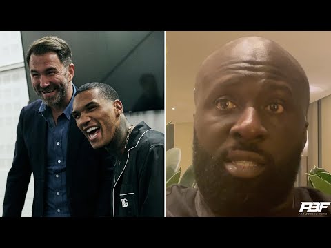 “EDDIE HEARN IS…” CHRIS EUBANK JR MANAGER NAPPER SLAMS HEARN AFTER CONOR BENN NEGOTIATIONS