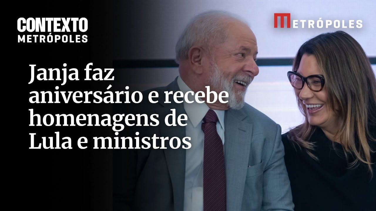 Janja faz aniversário e recebe homenagens de Lula e ministros