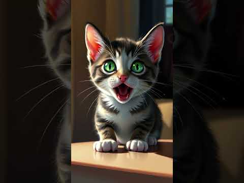 Gatito #dameungrr y otro Gatito se ataca de #risa #gimmegimme a grr. 내게 그르르를 줘 #shortviral #grr