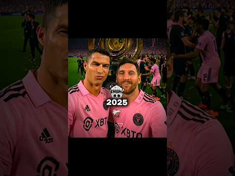 Messi x Ronaldo 2009 to 2025 🤣 #football #trending #viralvideo
