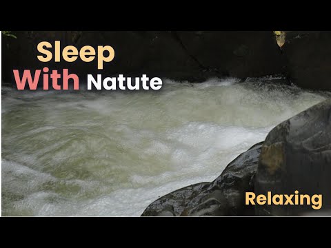 Sleep with nature waterfall sound for deep relaxing Eps100