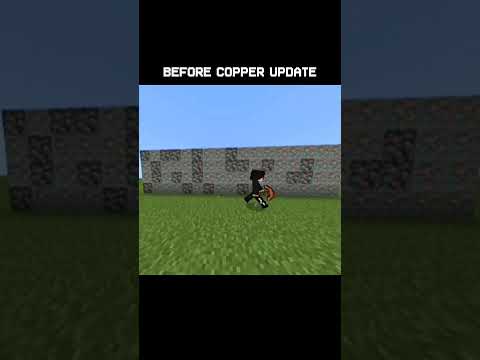 after copper update #me #minecraft #trending #shorts #ytshorts #like #subscribe