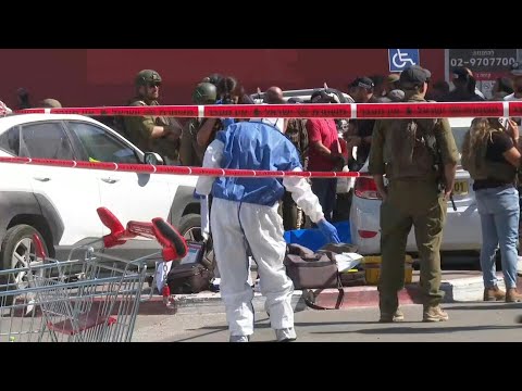 Emergency first responders secure site of deadly West Bank attack | AFP