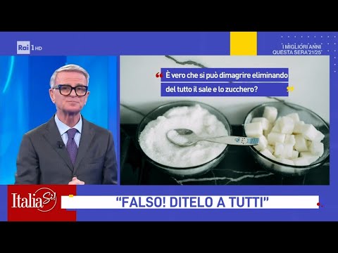 Arrivano le diete: quante fake news! - ItaliaSì! 06/04/2024